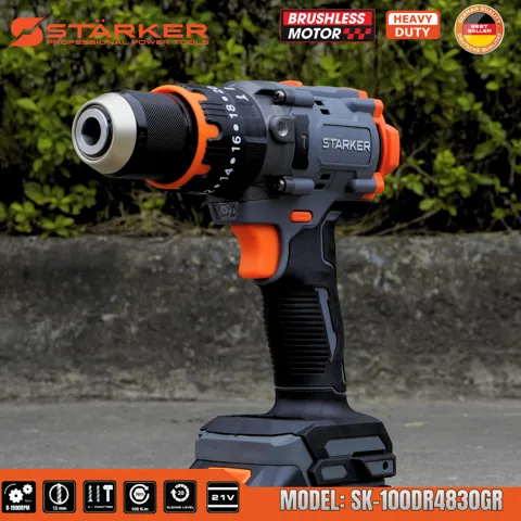 Máy Khoan Pin 21V Brushless, Mũi 13mm, Lực Siết 100N·m - ảnh 8