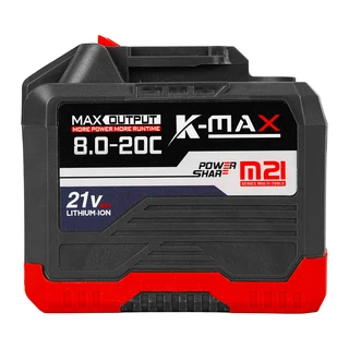 Pin K-MAX 21V 8.0-20C Lithium-ion, Hệ M21 Power Share - ảnh 3