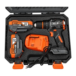 Bộ Máy Khoan Vặn Vít Pin STARKER 21V, Mâm 13mm, Lực Siết 65N·m, Kèm 2 Pin + Sạc + Hộp - ảnh 3