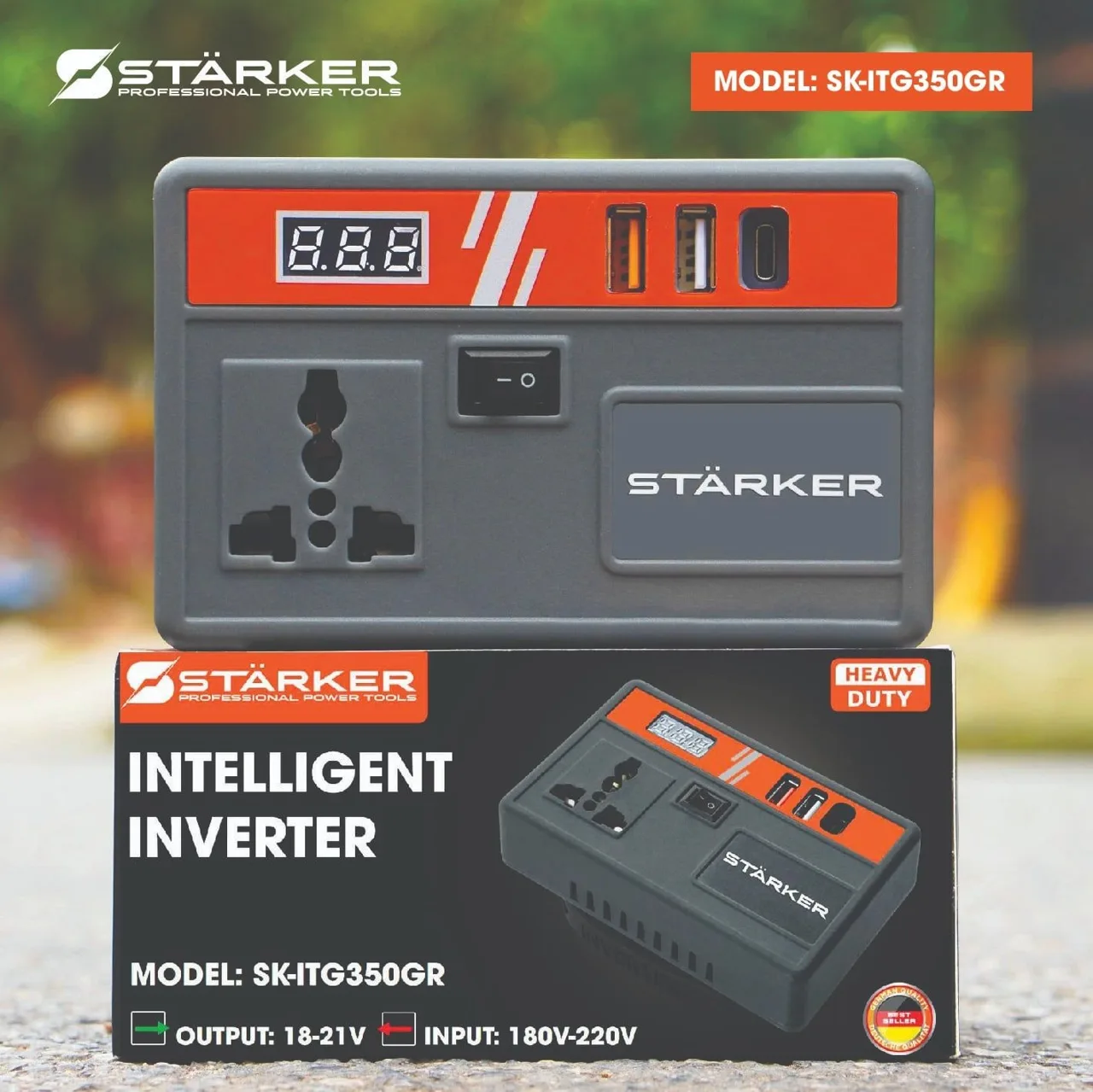 [STARKER] Bộ Sạc Nhanh Pin 2.5A SK-DUAL-S25 – Sạc Nhanh, Ổn Định, An Toàn Cho Mọi Dụng Cụ Điện