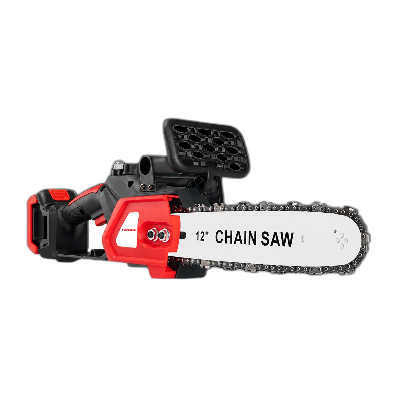 Máy Cưa Xích Pin 12 Inch, Màu Đỏ