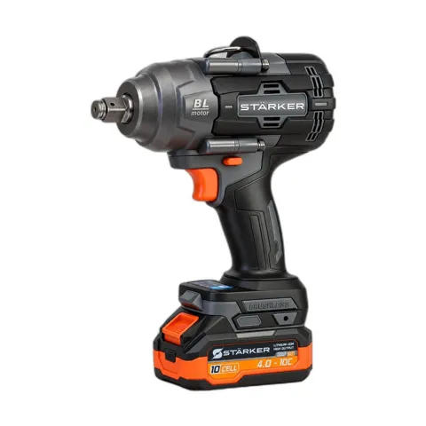 Máy Siết Bulong Pin 20V Brushless, Lực Siết 1200N·m, 3 Cấp Tốc Độ, Đầu Bulong Đặc