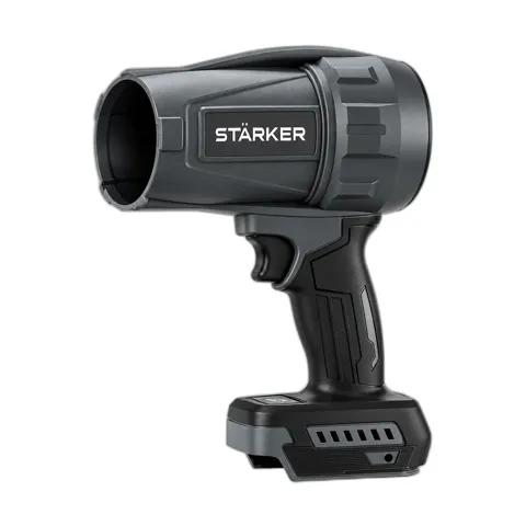 Máy Thổi Bụi Phản Lực Pin 20V Brushless, Lực Thổi 1000G, 3 Cấp Gió, Màu Xám Đen