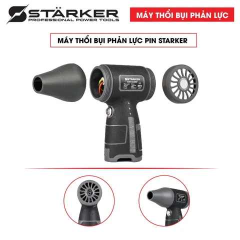 Máy Thổi Bụi Phản Lực 12V, Thổi Lá Mini, 130.000 Vòng/Phút, 8 Cấp Gió, Kèm Pin & Sạc - ảnh 4