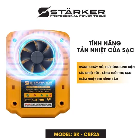 Sạc Cốc 2A, Có Quạt Tản Nhiệt, Sạc Nhanh An Toàn - ảnh 4